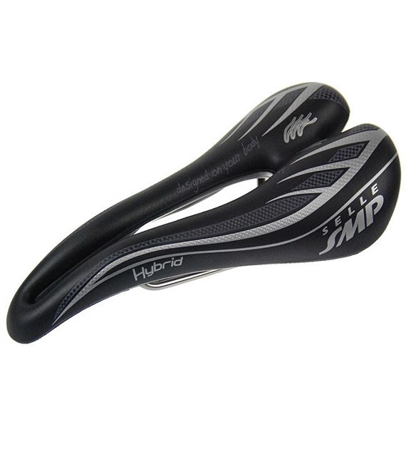Siodło SMP HYBRID red/yellow - TEST
