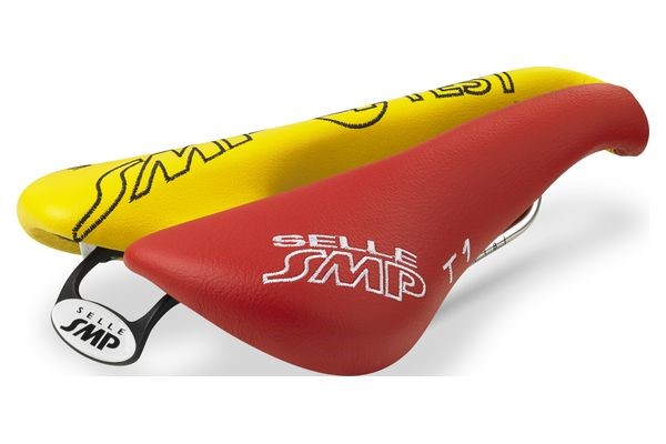 Siodło SMP TRIATHLON T1 red/yellow - TEST